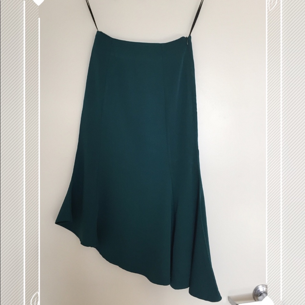 FEW MODA green maxi skirt